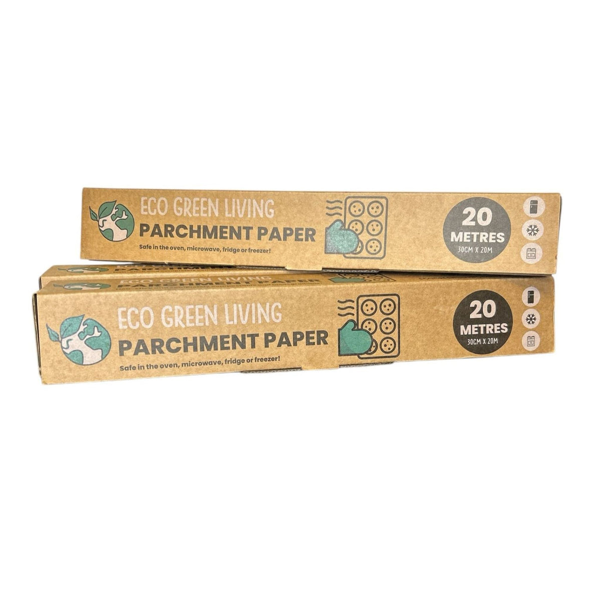 Parchment Paper 30cm X 20m, 38gsm | Set of 3 | Brown