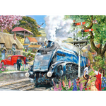 Knight Train - Big 500 Piece Jigsaw Puzzle For Adults, With Extra Large Pieces
