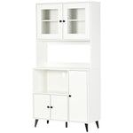 Freestanding Kitchen Cabinet With Adjustable Shelves