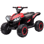 12v Electric Quad Bikes For Kids Ride On Car Atv Toy For 3-5 Years | Red