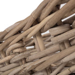 Rattan Square Rattan Serving Basket