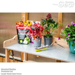 Garden_Gear Potting Bench With Galvanised Metal Work Top