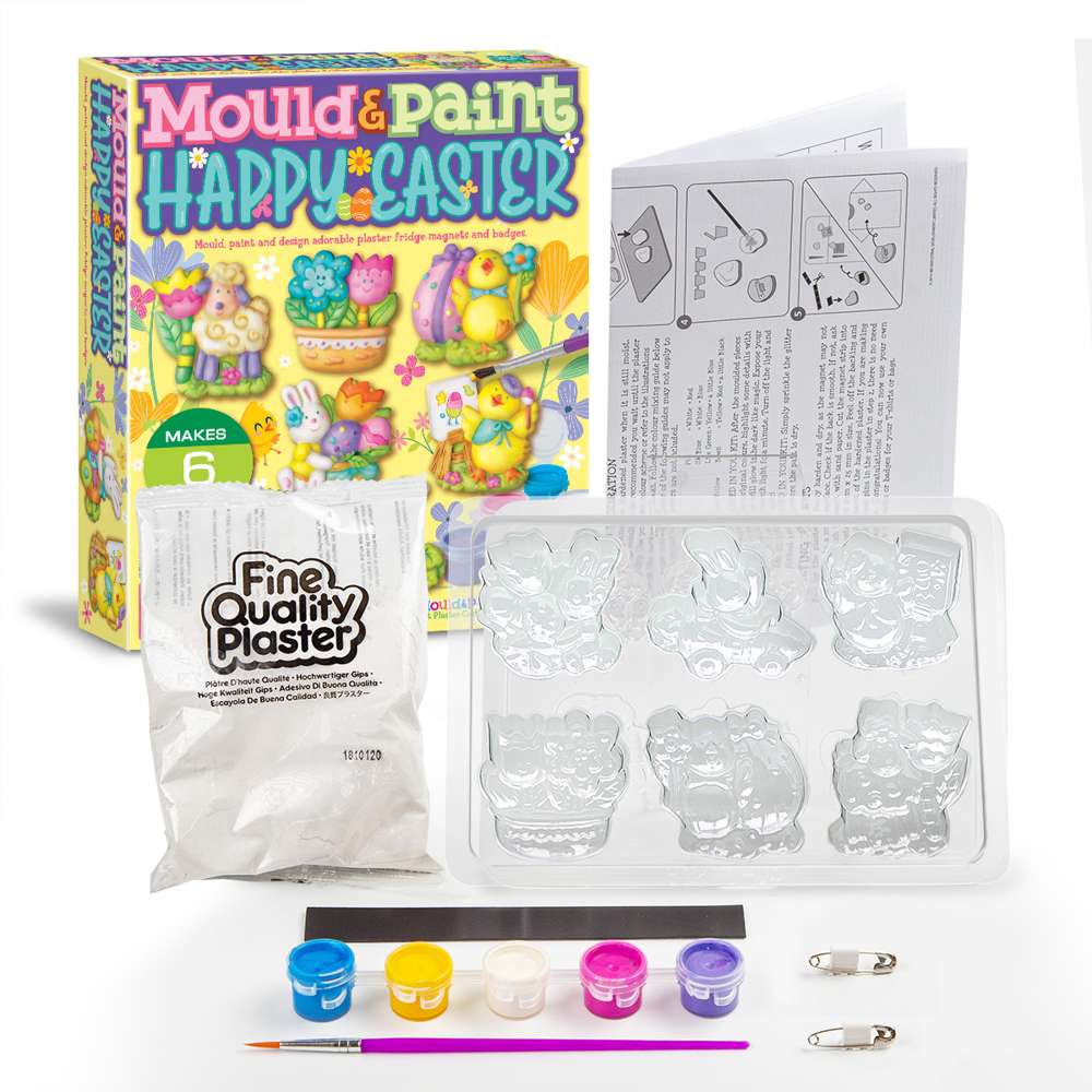 4M Mould & Paint Happy Easter