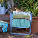 Floral Tool Stool - Foldable Seat With Detachable Jute Tote | Rose