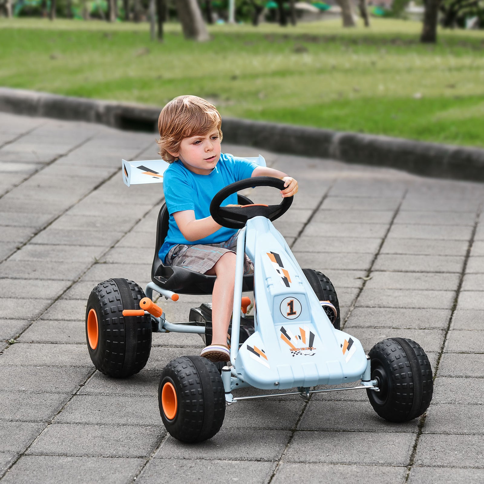 Pedal Go Kart W/brake, Gears, Steering Wheel