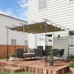 Pergola Cover For 3 X 3m Pergola, Replacement Canopy Only | Tan
