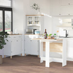 Wooden Folding Butterfly Table, Particle Board