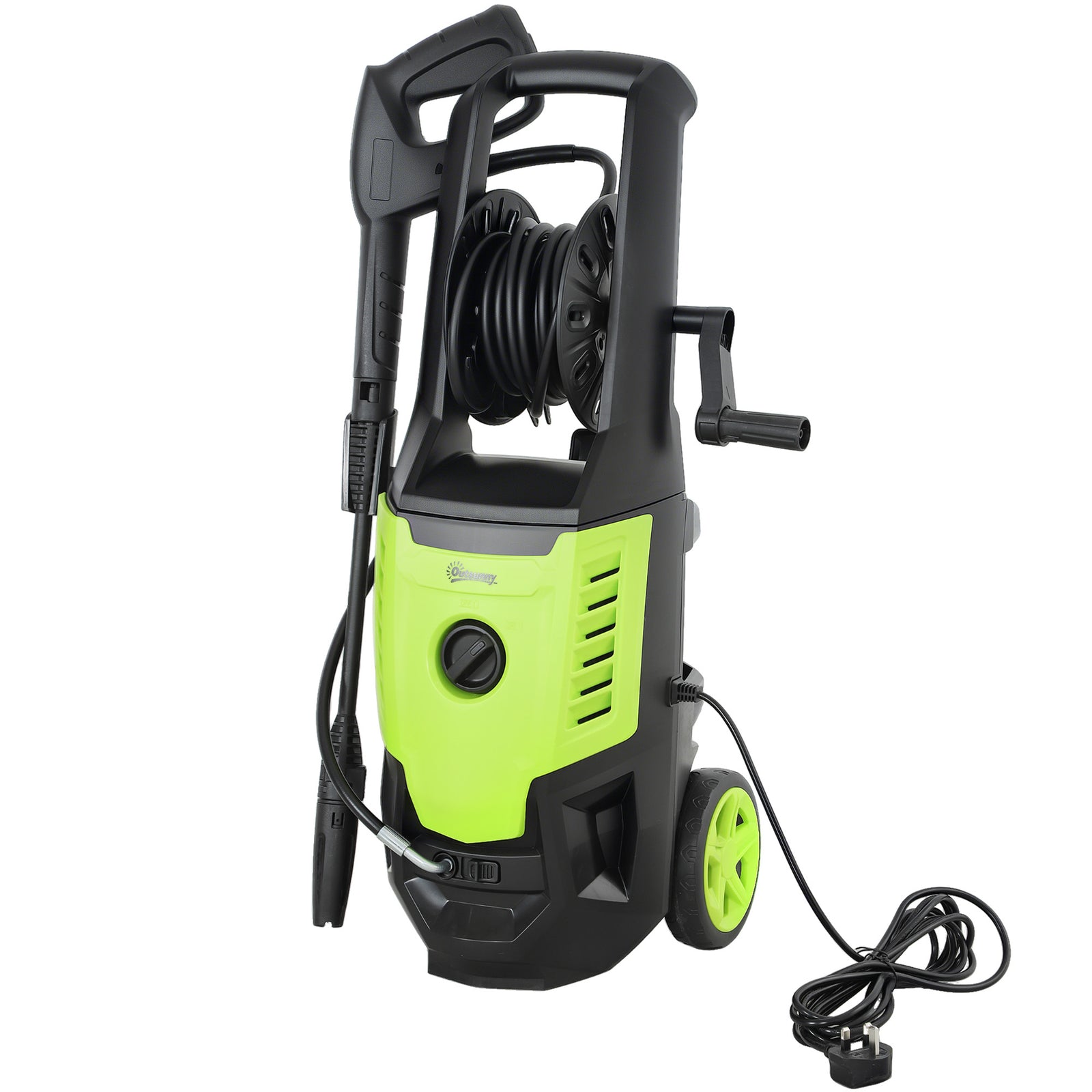 200w Pressure Washer, 170 Bar, 6m Hose