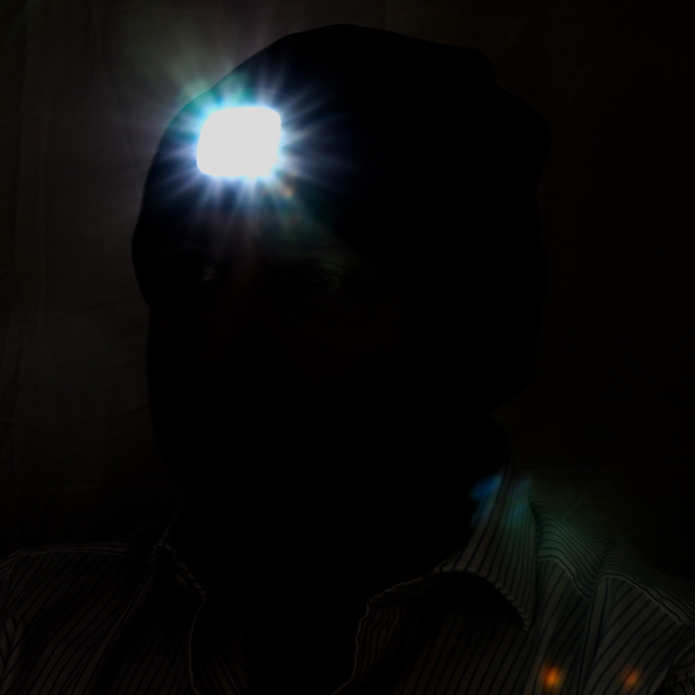 Rechargeable Lighted Hat, Night Time Safety, 180 Lumen