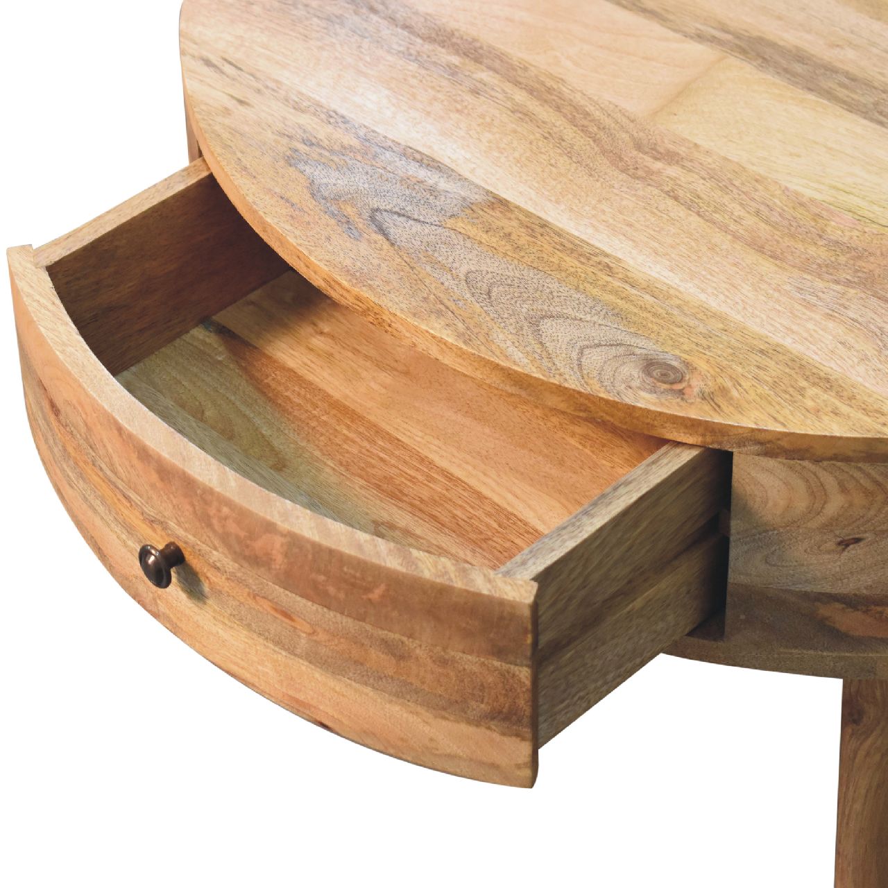 Solid Wood Odyssey Oak-ish Coffee Table