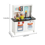 Wooden Mini Kitchen Playset For Kids
