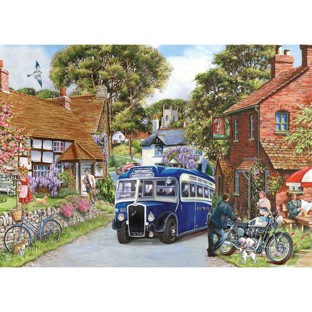 Tight Corner - 500 Piece Jigsaw Puzzle For Adults