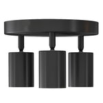 Emitto 3-way Spotlight Ceiling Light Adjustable Gu10 Modern Round Base