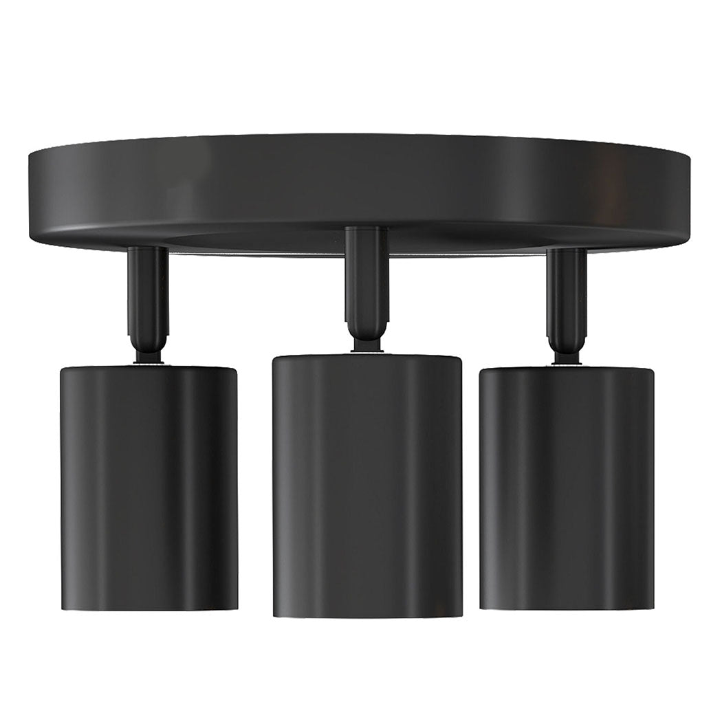 Emitto 3-way Spotlight Ceiling Light Adjustable Gu10 Modern Round Base