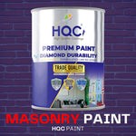 HQC Paint Masonry Paint -  Weatherproof & Long-lasting Protection For All Exterior Walls