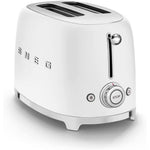 Tsf01 Matte 2 Slice Toaster + Tsbw01 Bun Warmer Set | White