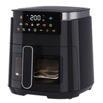 Spector 5l Digital Air Fryer 1500w Oil Free Hot Air Healthy Frying Cooker Black