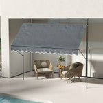 3.5x1.2m Free Standing Retractable Awning