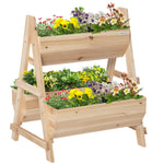 Wooden Planter Box With Drainage Holes