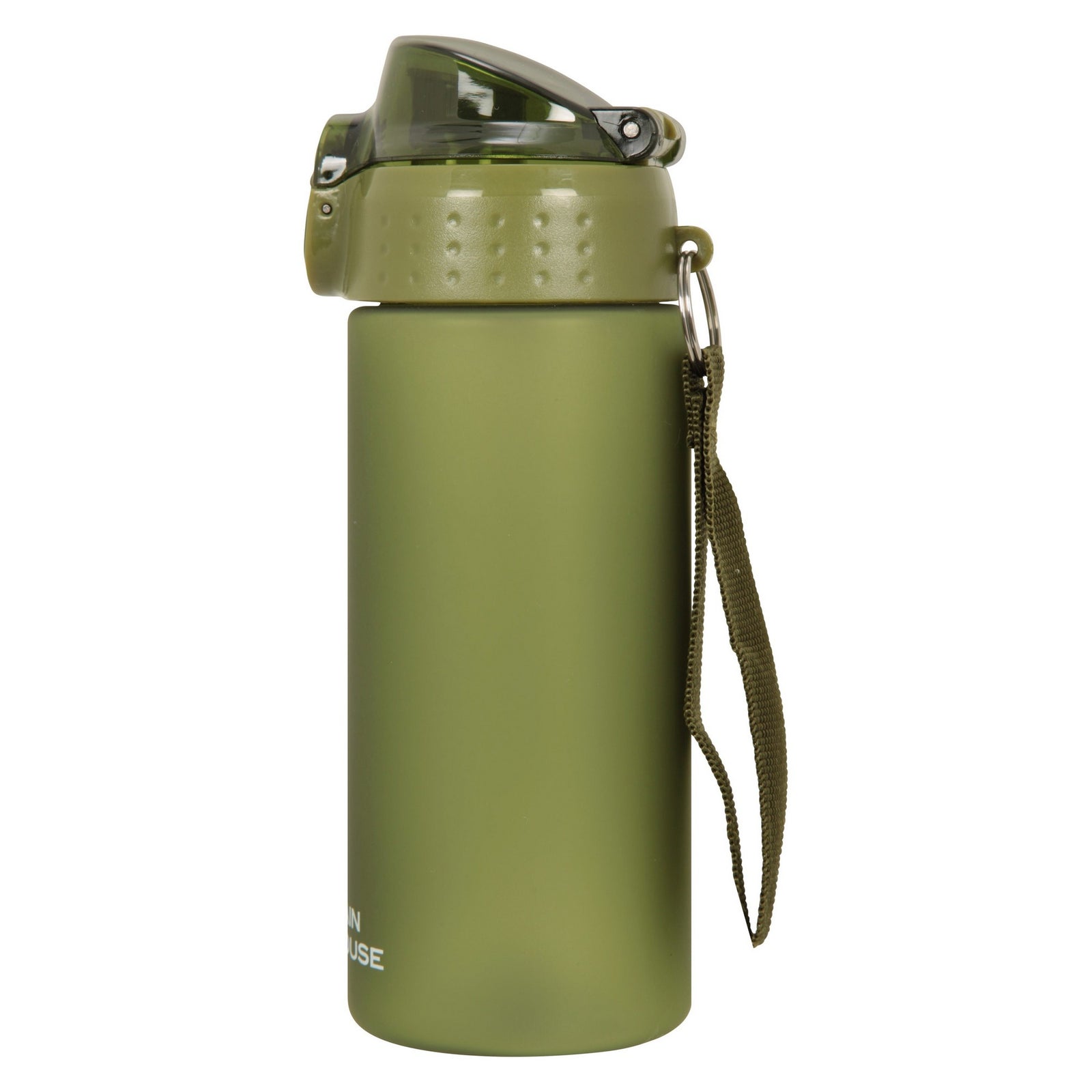 Push Lid Bpa Free 500ml Water Bottle | One Size | Olive