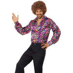 60s Psychedelic Cnd Shirt | Medium