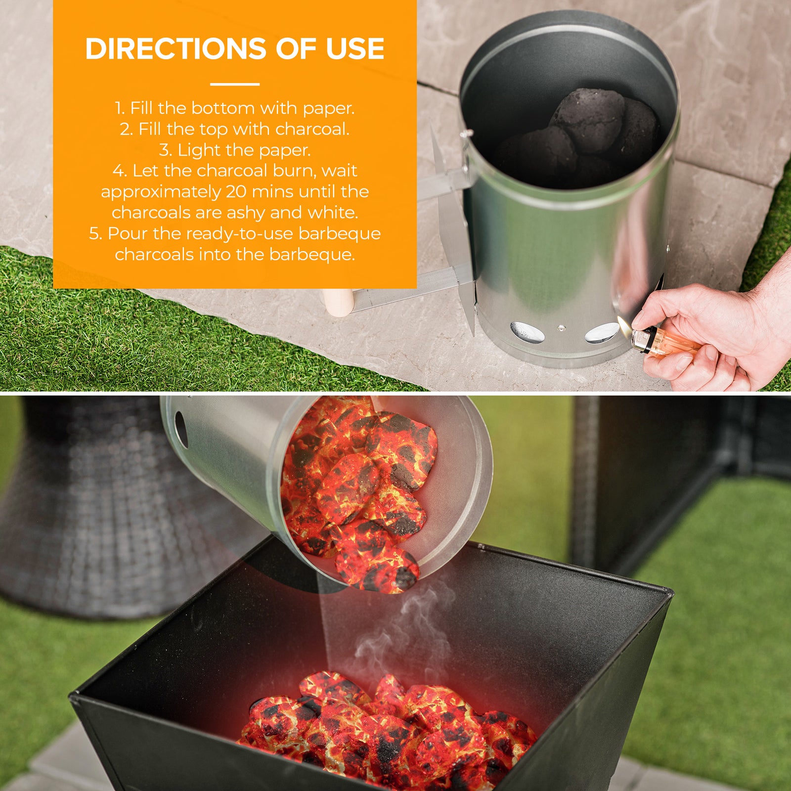 Charcoal Chimney Starter