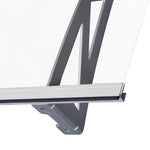 Door Awning, Polycarbonate, 120cm X 90cm