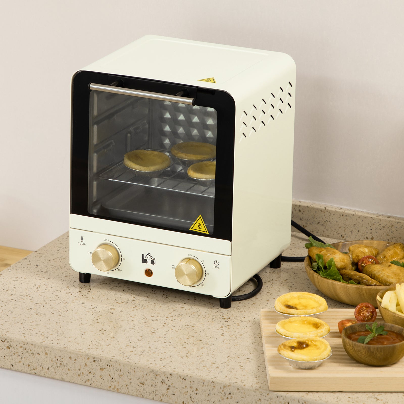 Mini Oven Toaster Oven With Baking Tray Wire Rack
