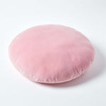 Luxury Velvet Round Cushion | 40cm x 40cm | Pink