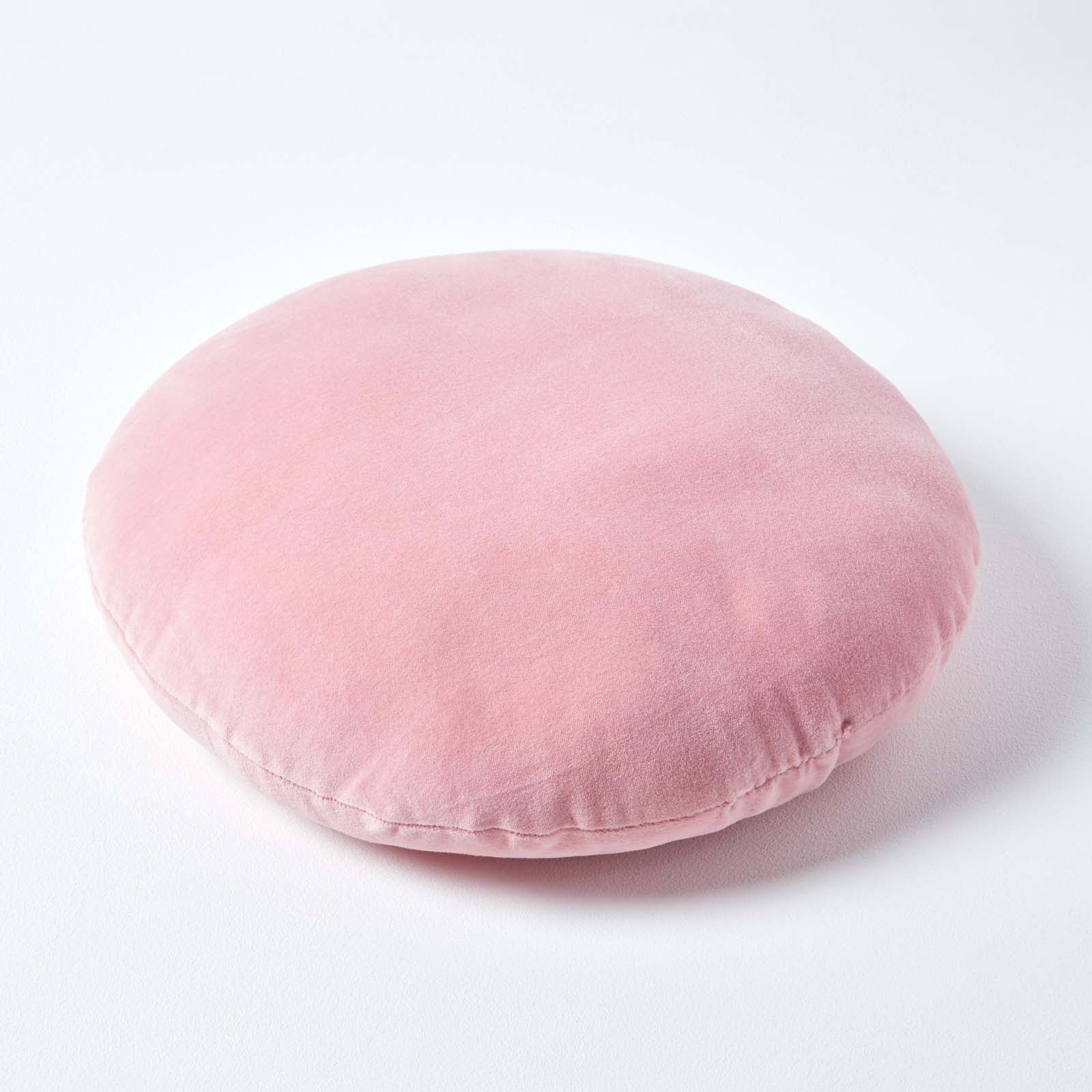 Luxury Velvet Round Cushion | 40cm x 40cm | Pink