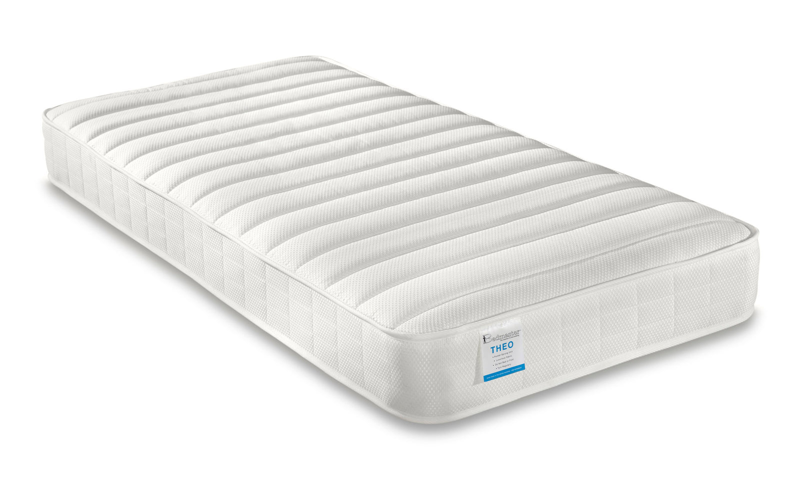 Nova White Wooden 6 Drawer Storage Bed With Pocket Mattress Single | Single | White