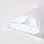 Organic Cotton Oxford Pillowcase 400 Tc | 48 x 74cm | White