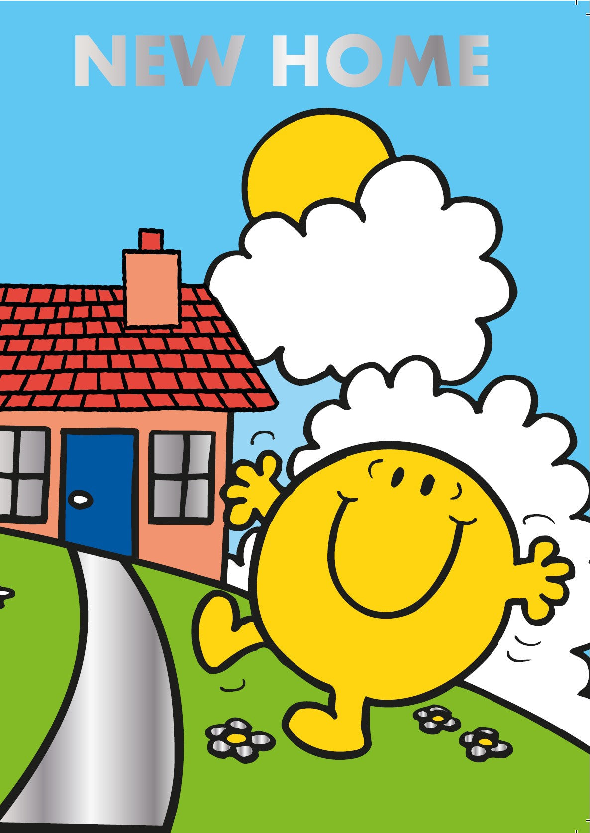 Mr Men & Little Miss 'new Home' Card Official Product