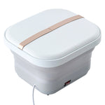 Foldable Foot Spa Massager Pedicure Bath | White