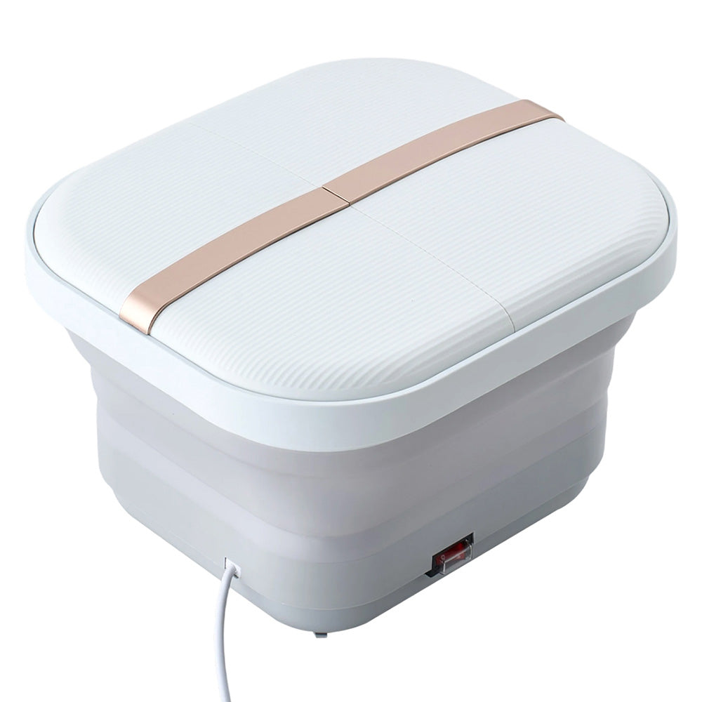 Foldable Foot Spa Massager Pedicure Bath | White