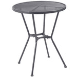 60cm Round Outdoor Bistro Table, Metal Wire Top