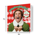 Make Your Own Snowflake Paperchain' Christmas Card Official Product