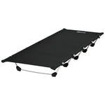Lightweight Portable Camping Cot For Adults & Kids | Black