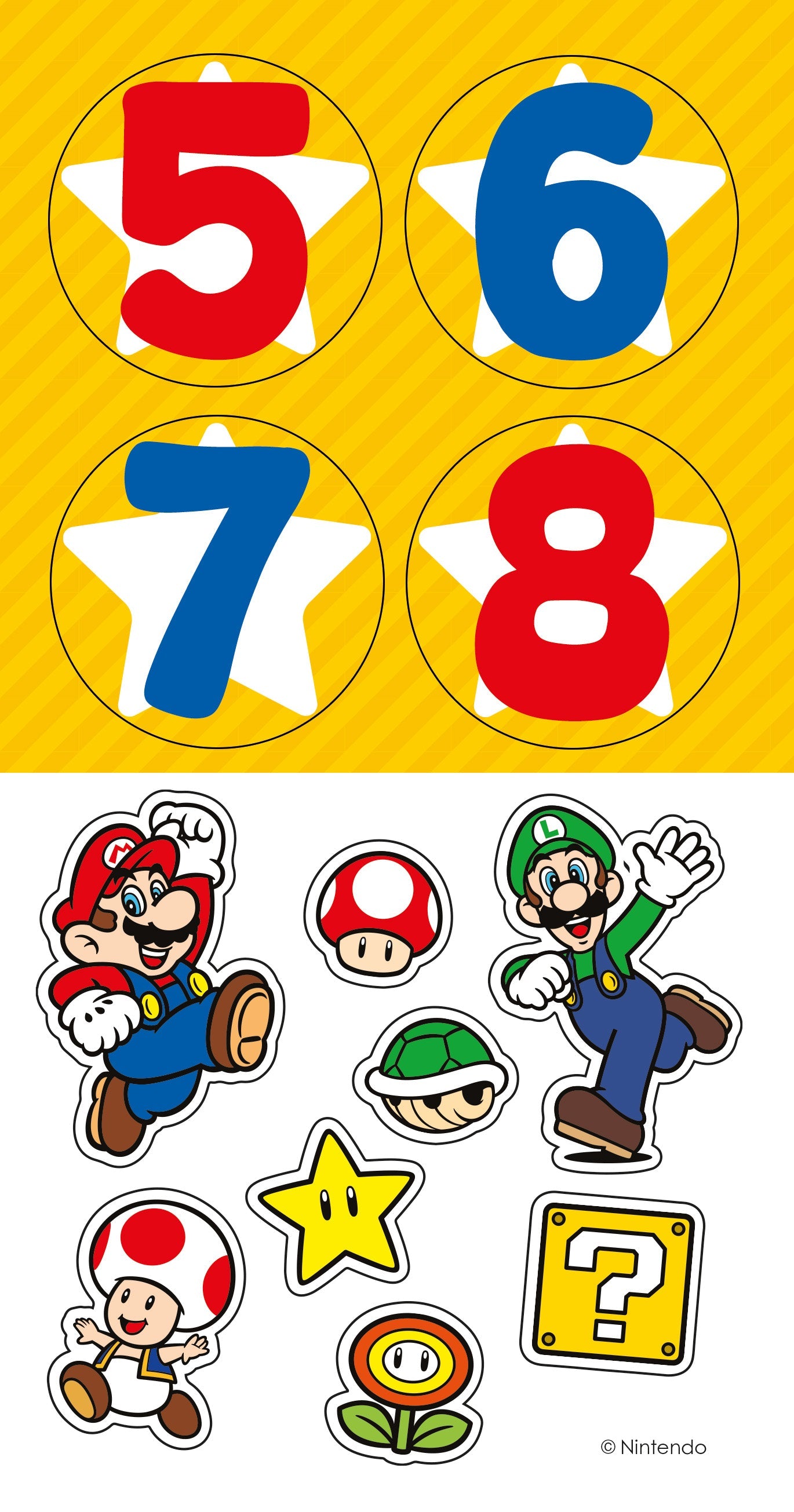 Multi Ages 5-8 Sticker Birthday Card Official Product