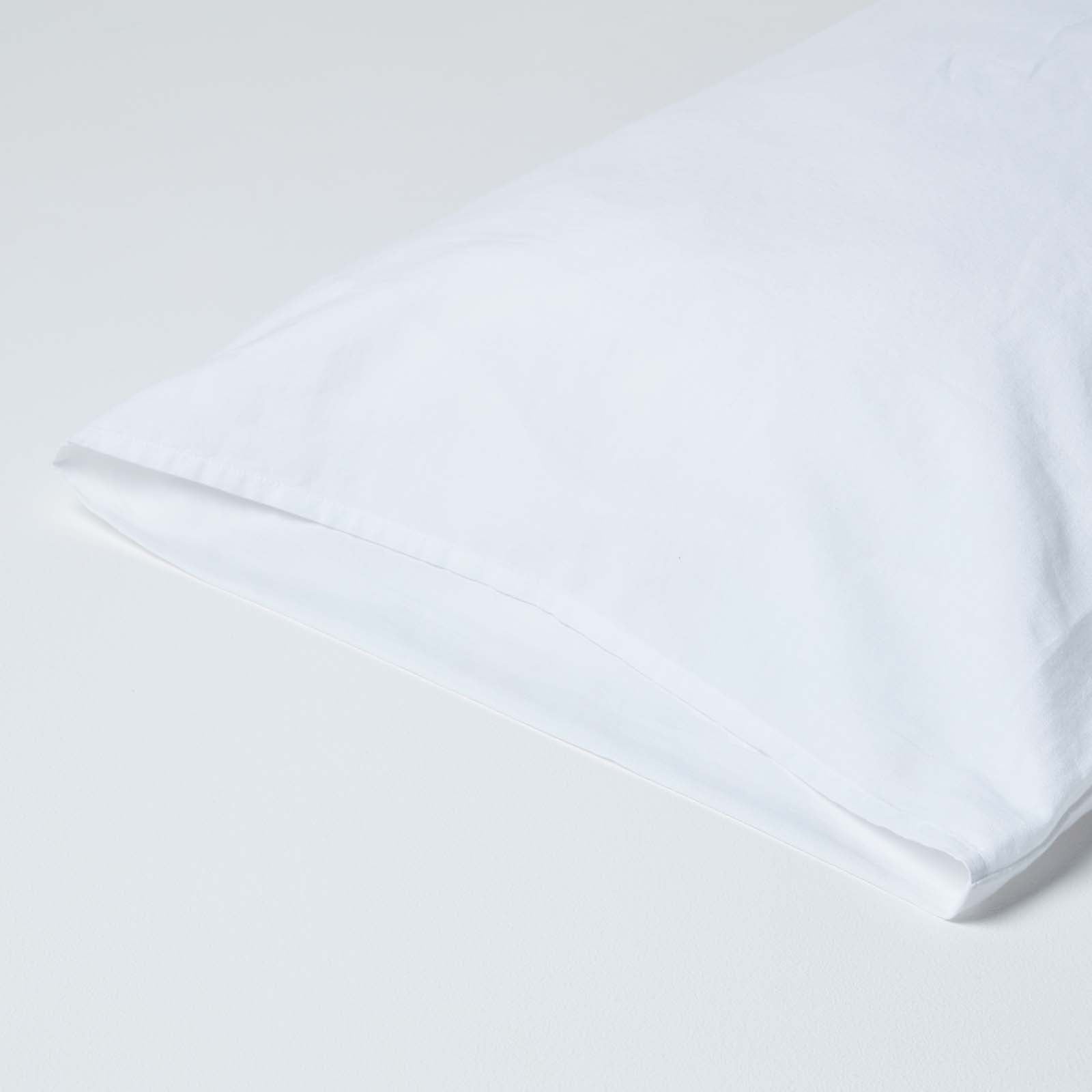 Linen Housewife Pillowcase | King Pillow Case | White
