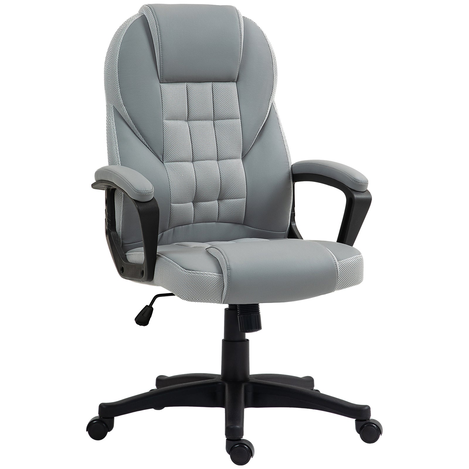 High Back Pu Executive Leather Desk Hair