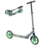 Kids Scooter, Foldable Kick Scooter W/ Adjustable Handlebar | Green