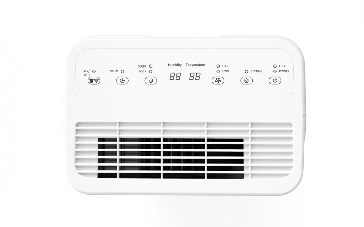 Dehumidifier With Wifi For Home|damp & Condensation | 12l | White