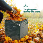 Livivo 82l Garden Waste Bags Set Of 2 Tear Resistant Waterproof Rubbish Sacks