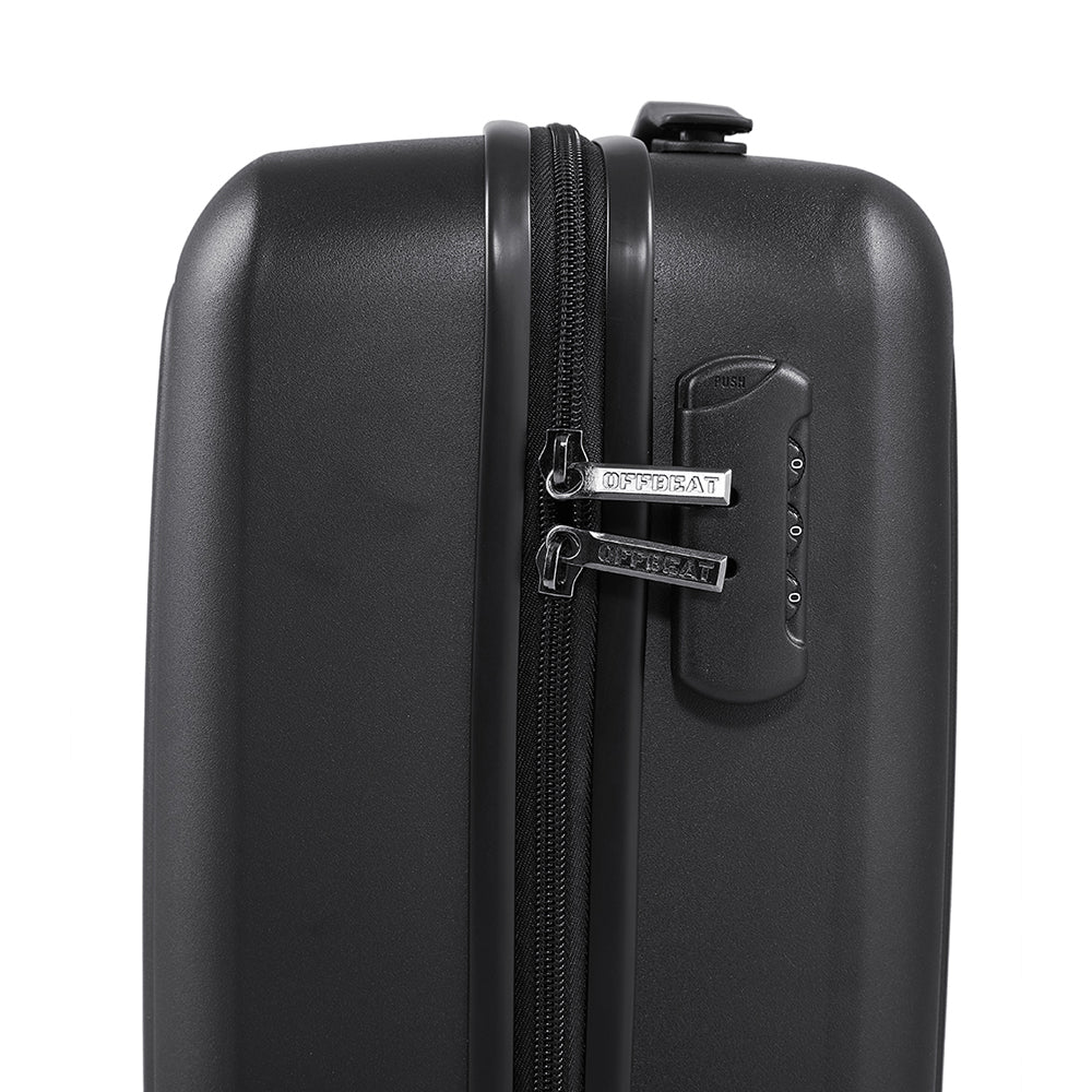 Hardside Carry-on Suitcase With Spinner Wheels | Black