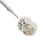 Recycled Toilet Brush Head - Replaceable with a robust 360° hourglass shape - Made in the UK | Stone