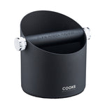 Steel Espresso Knock Box - Coffee Grounds Bin | Black