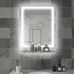 70x50/80x60cm Dimmable Bathroom Mirror Defogging Film | Medium | Silver