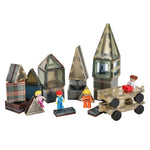 100pc Magnetic Building Tiles Kid Creative 3d Educational Construction Toy | Multi Colour