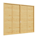 Spruce Wood Fence Panel 180cm W X 90/120/150cm H, Weather-resistant Treated Wood With Eco-friendly Water-based Finish | Large